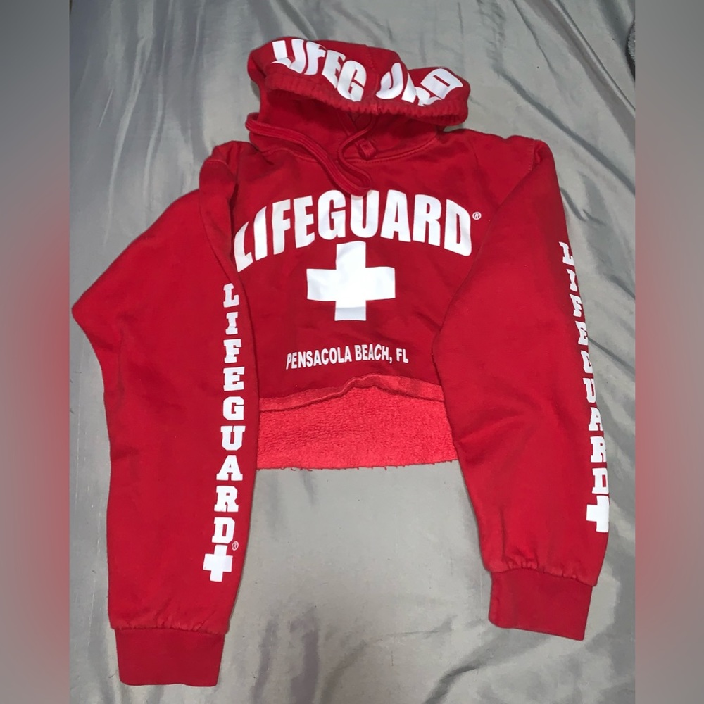 Life guard (cropped) sweatshirt from Pensacola